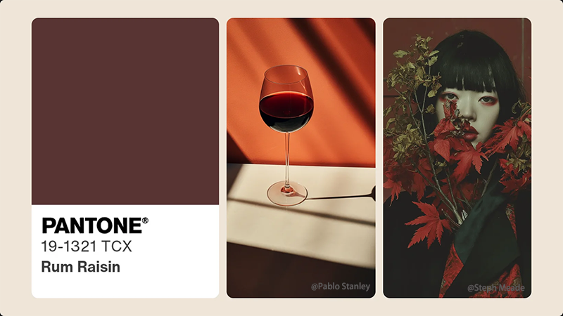 潘通葡萄紅色 潘通葡萄紅色